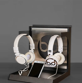 Acrylic RGB Headset Headphone Display Stand RGB LED Earphone Display Stand Acrylic RGB Headset Headphone Display Stand RGB LED Earphone Display Stand